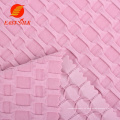 95% Poly 5% Spandex Pink Color Sports Varley Sportwear Fabric